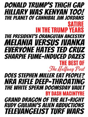cover image of Satire In the Trump Years